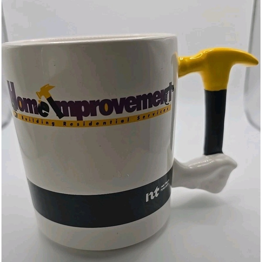 Home Improvement Business‎ Ad Construction Hammer Ceramic Coffee Mug